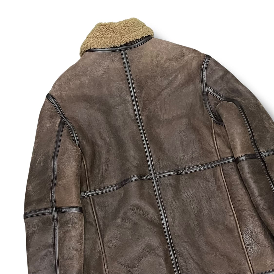 b-3 롱 무스탕 s08452 상품이미지5