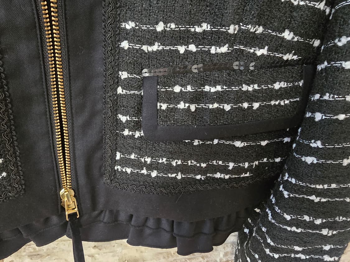 트위드 자켓 M추천(표기사이즈L) 상품이미지4