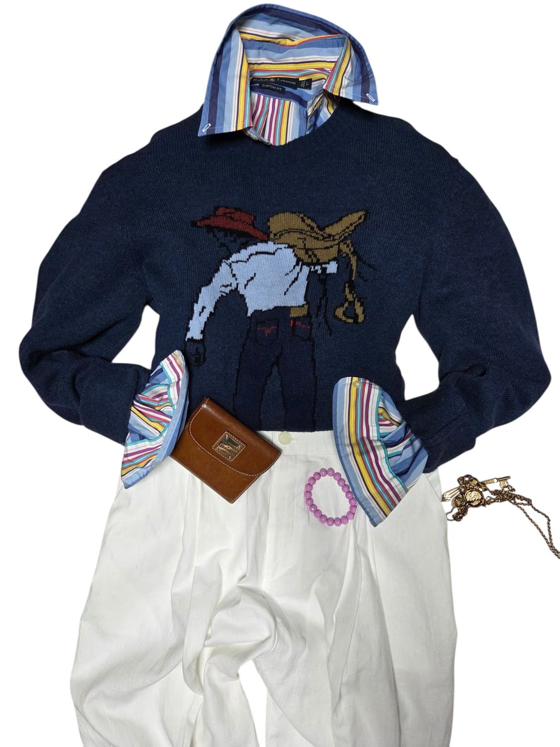 (새상품) 리바이스 웨스턴 카우보이 니트 S(남녀공용) 상품이미지2