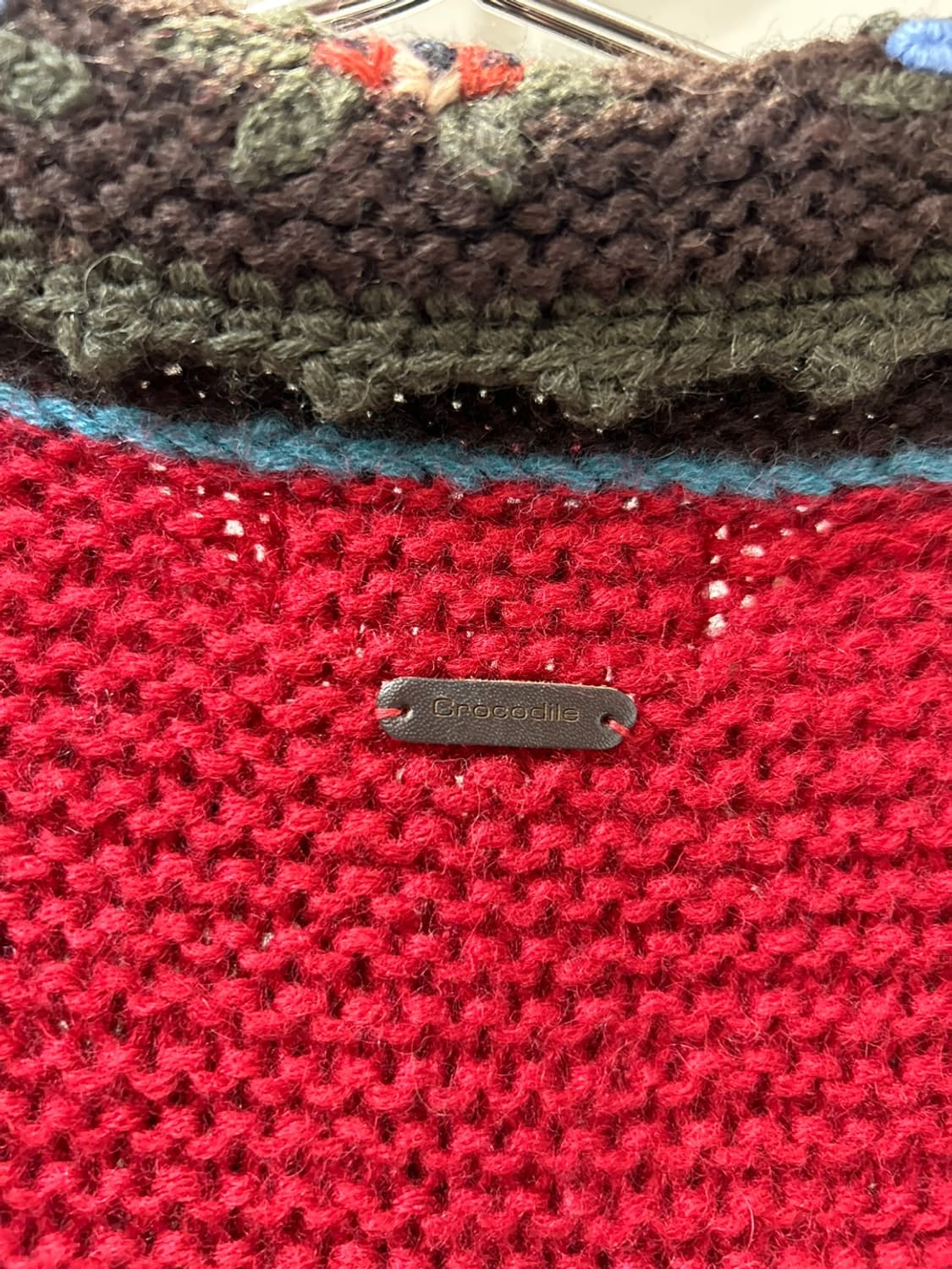 크로커다일 포인트 니트 가디건 상품이미지3