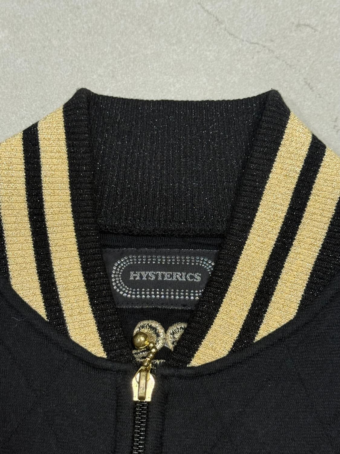 히스테릭 글래머 아카이브 자수 히스걸 쌍메두사 폴카닷 바시티 봄버 자켓 상품이미지7