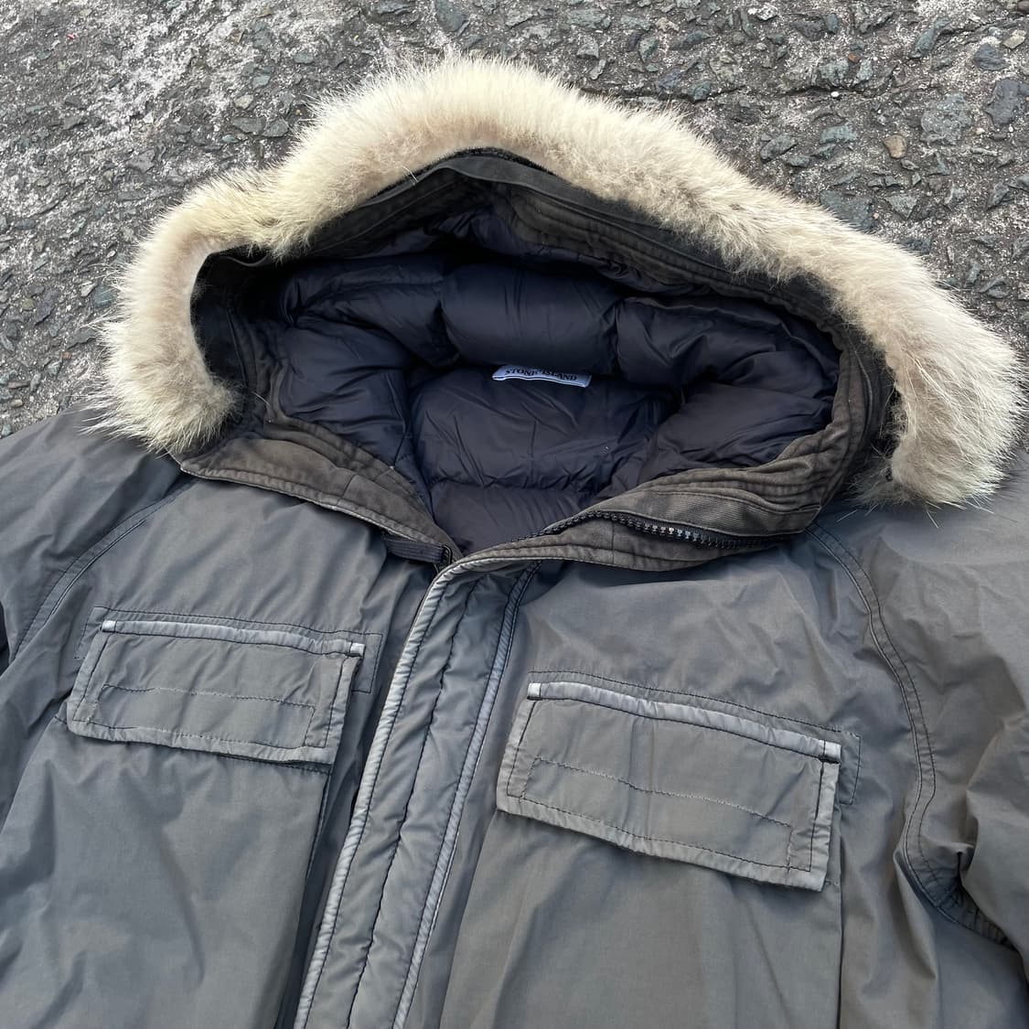 스톤아일랜드 무솔라고마타 패딩 점퍼 상품이미지4