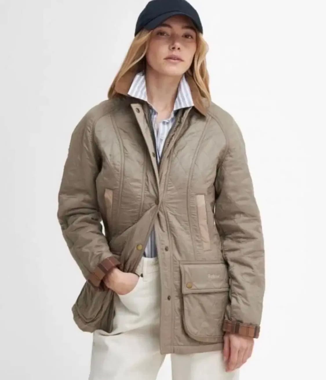 바버비드넬퀼팅지켓 상품이미지4