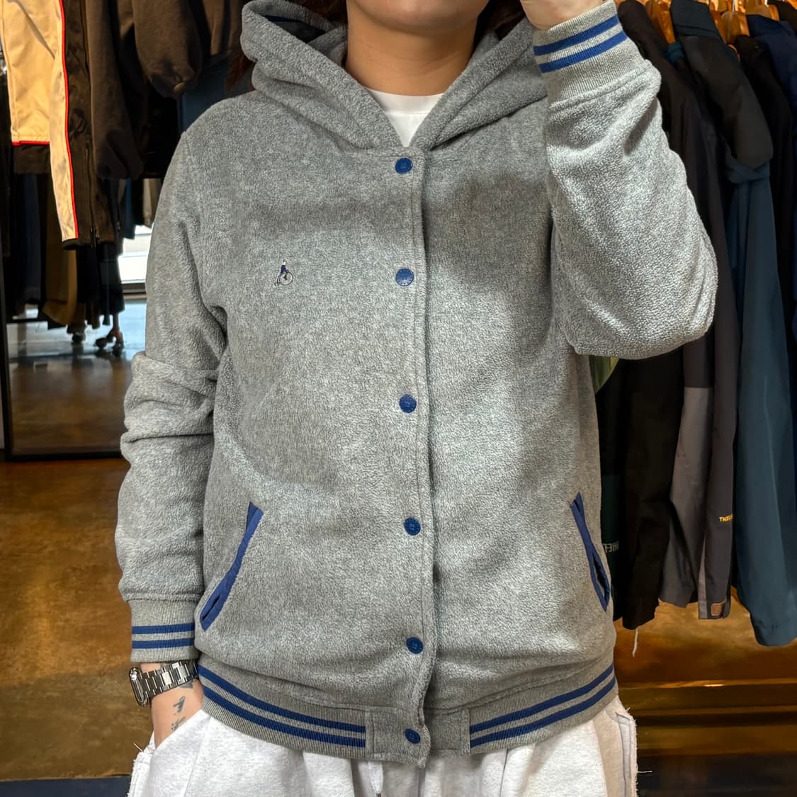 빈폴 그레이 플리스 자켓 상품이미지1