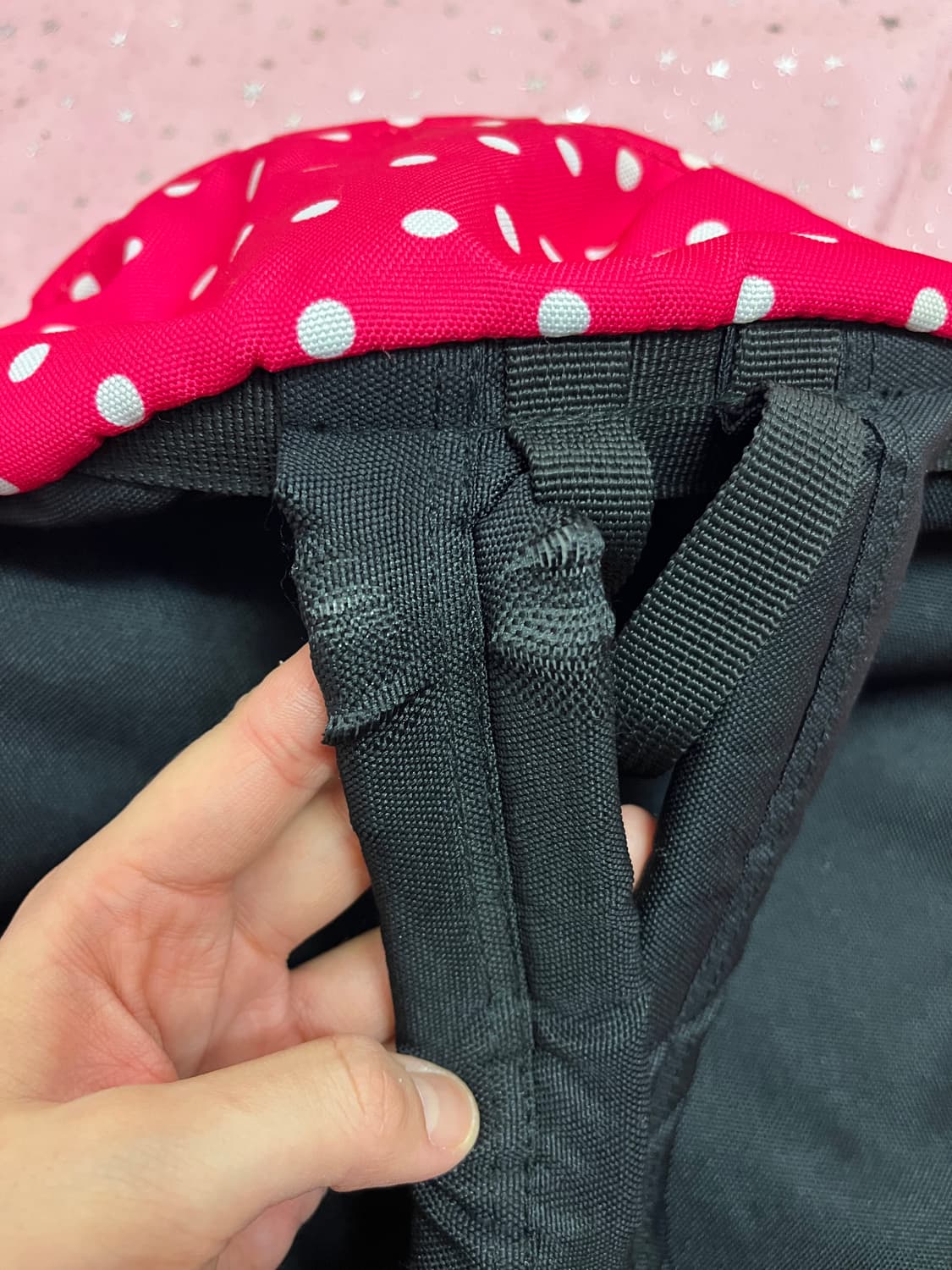 컨버스 핫핑크 도트 백팩 ➰ 상품이미지7