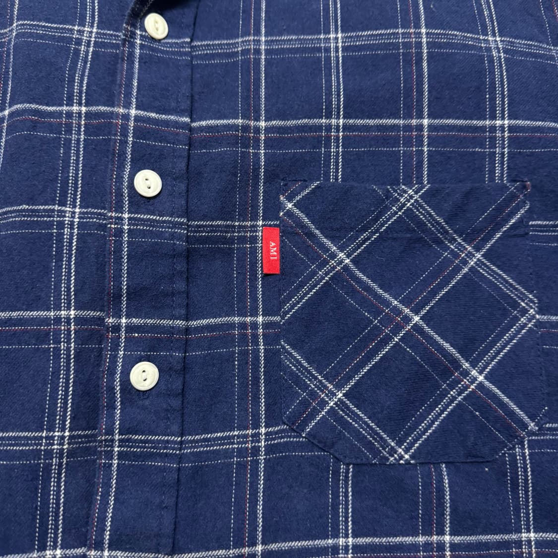 아미 체크셔츠 남방 상품이미지3