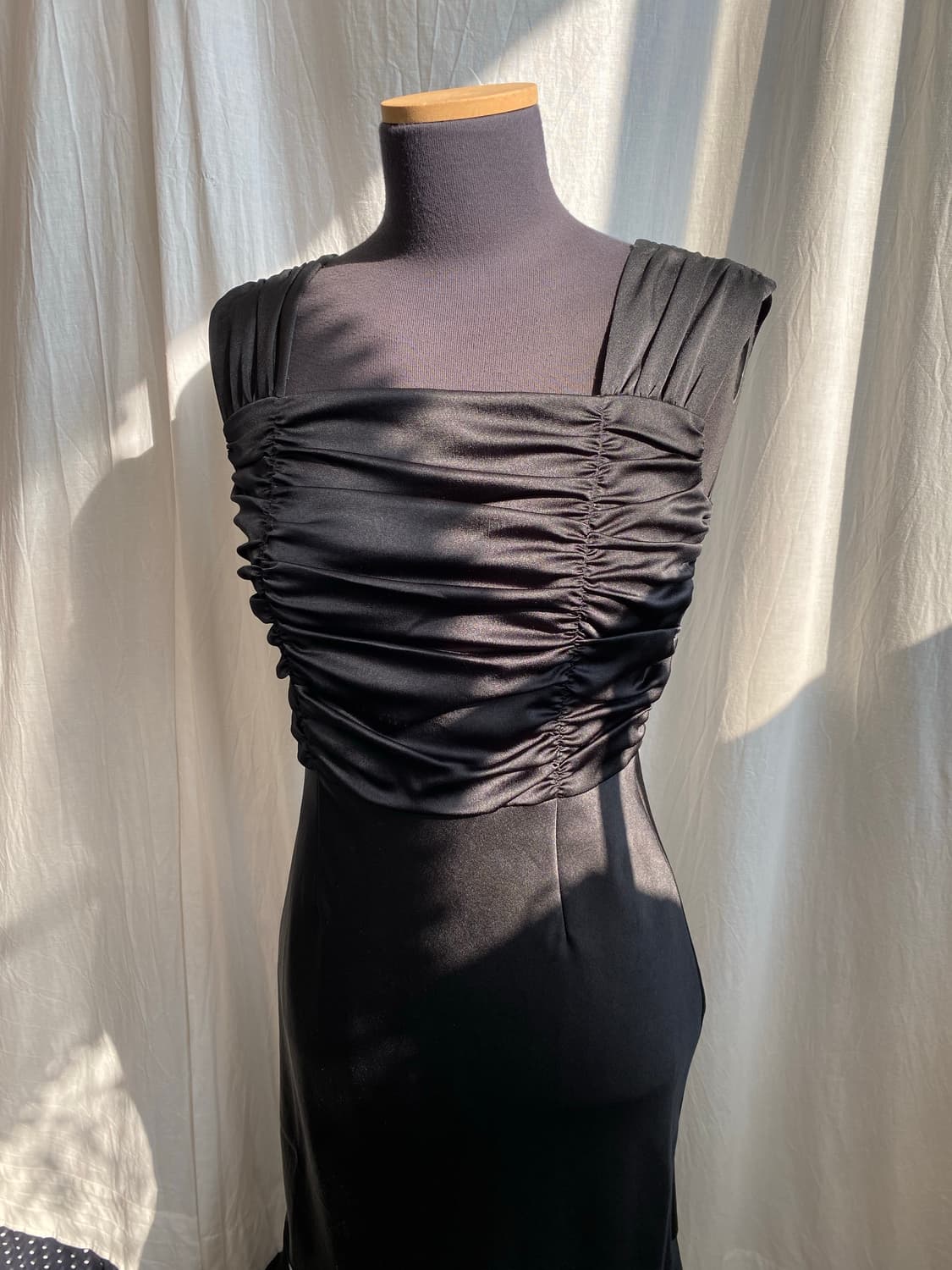 KUMIKYOKU SIS 블랙드레스(S) 상품이미지1