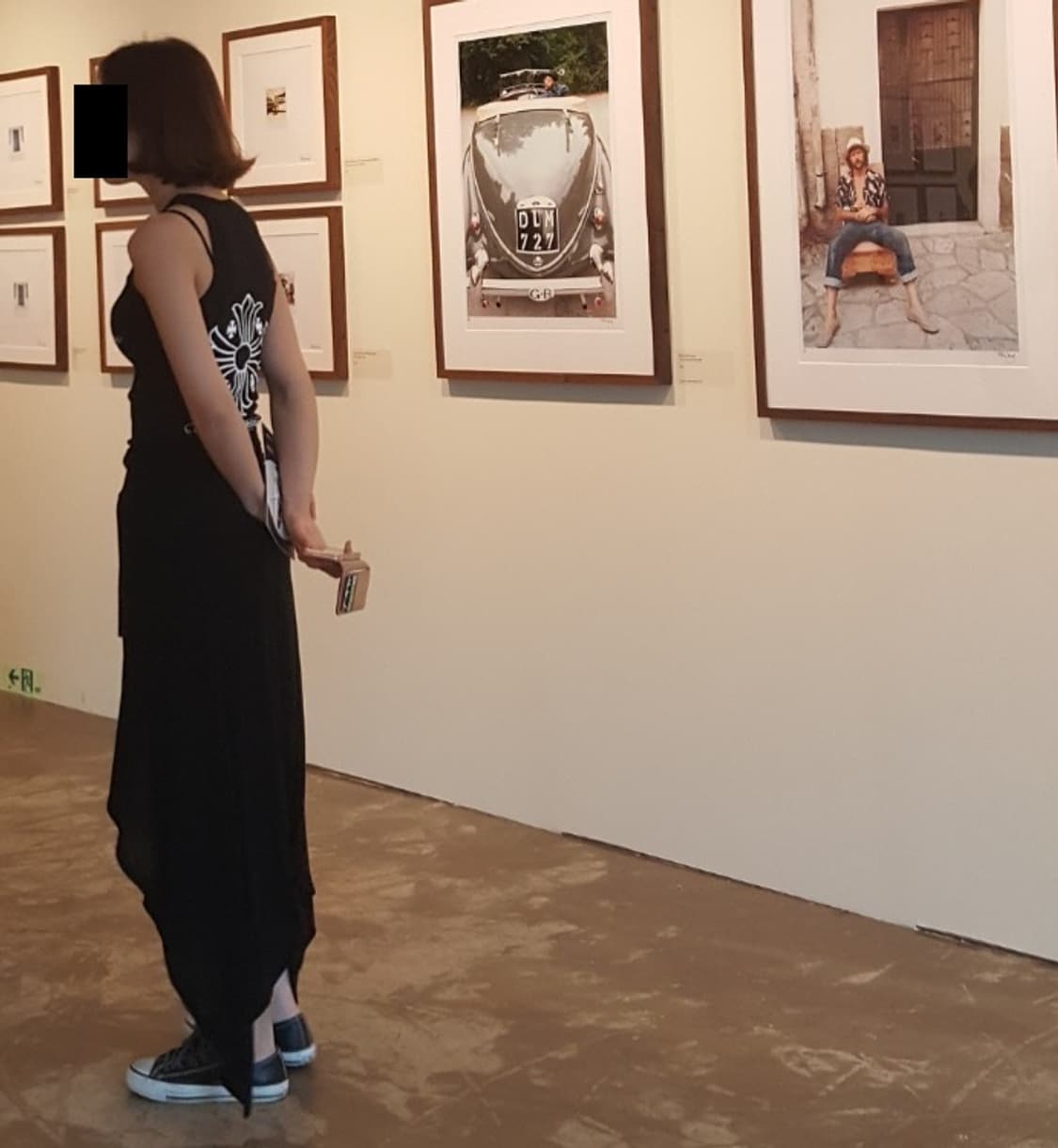 크롬하츠 호놀룰루 CH 플러스 로고 골지 슬리브리스 나시 블랙 상품이미지7