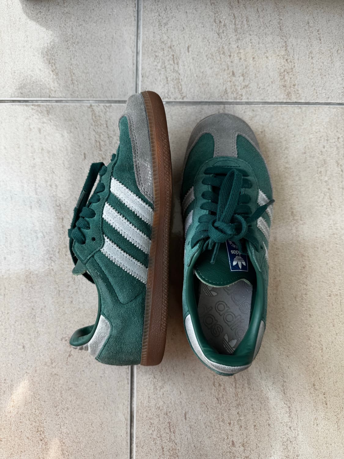 아디다스 삼바 OG 컬리지에이트 그린 검 상품이미지3