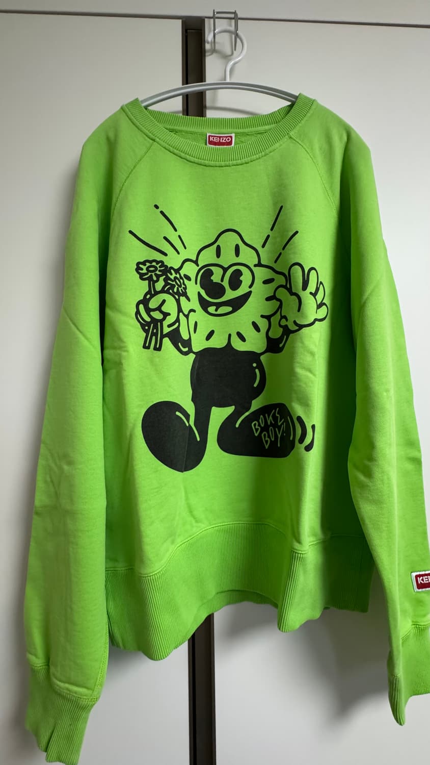 [L] 겐조 보케 보이 슬림 스웻셔츠 맨투맨 상품이미지4