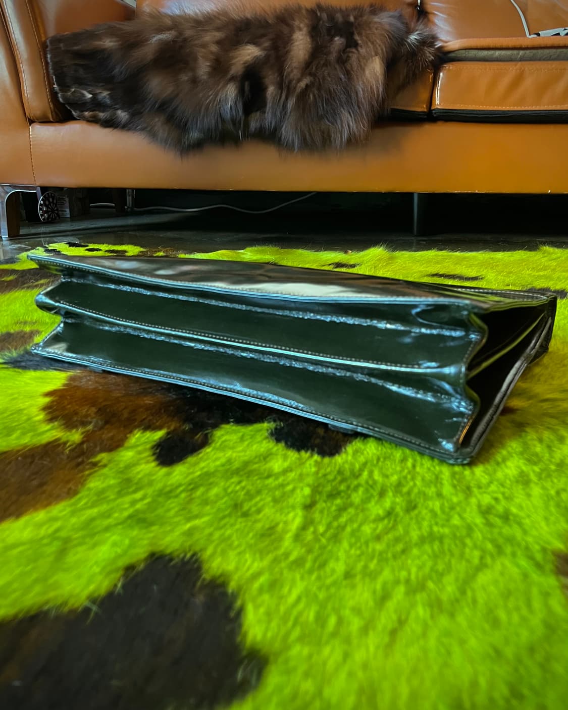 1980-90s KATHARINE HAMNETT Business Bag 상품이미지7