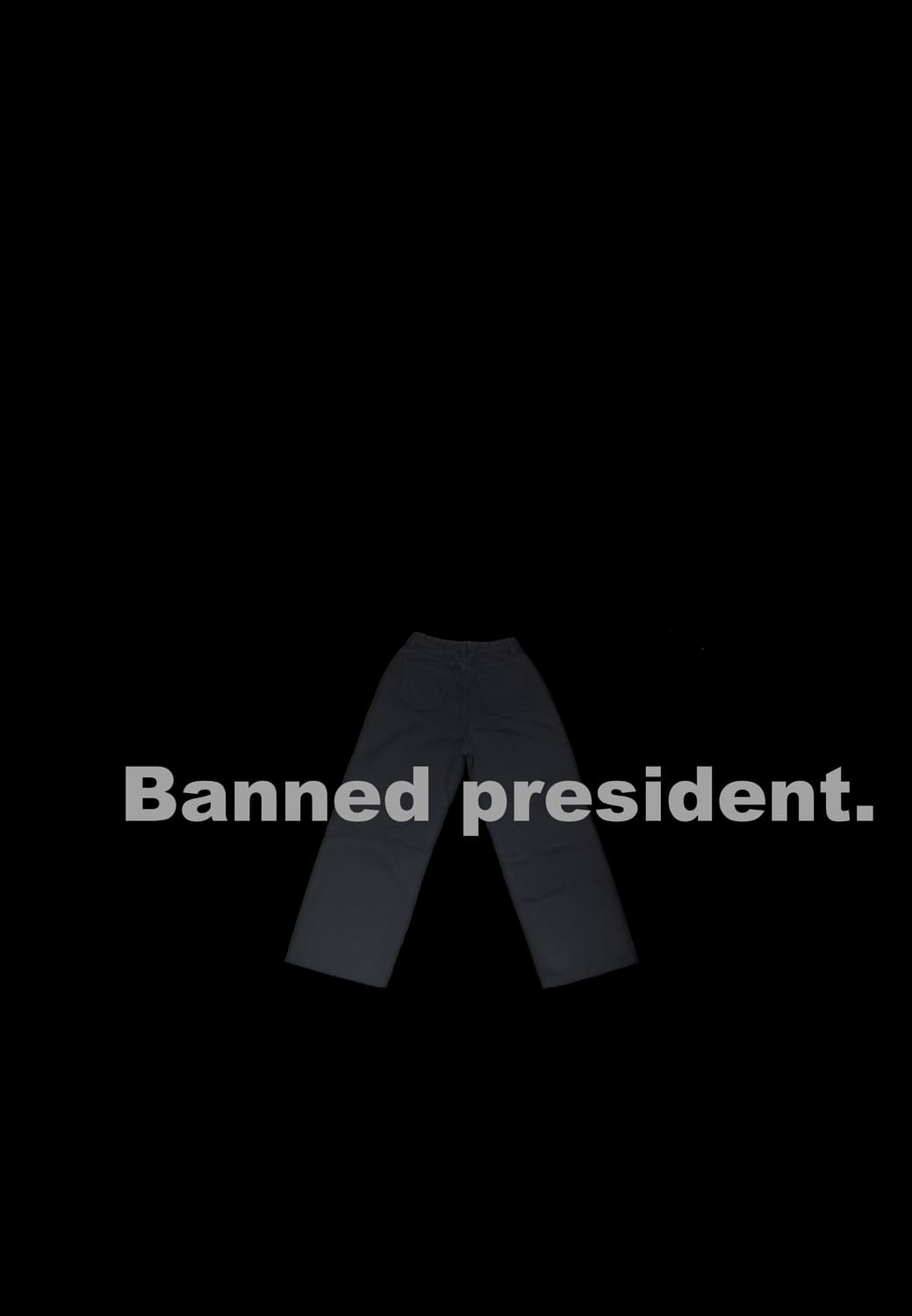 Banned president. 탄핵 바지 상품이미지2