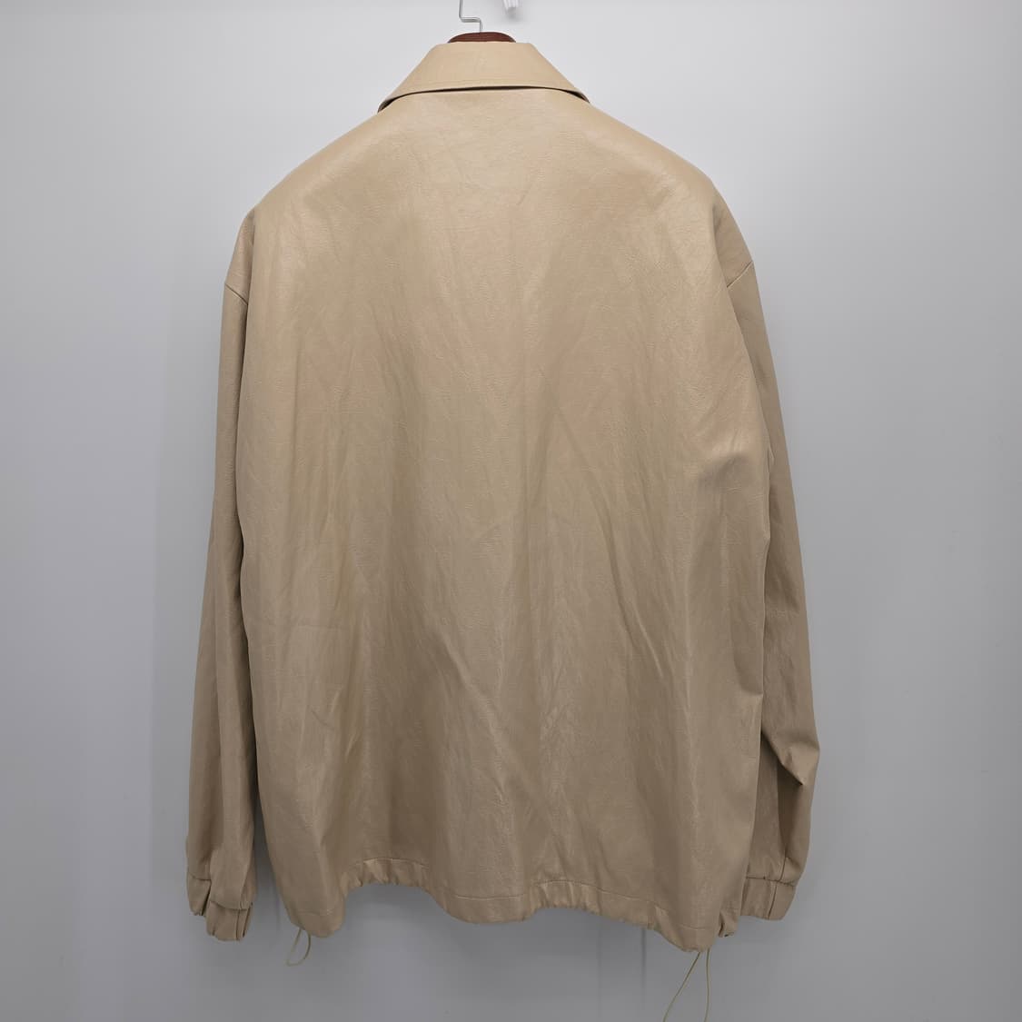 안데르센 에고 레더 자켓 베이지색 상품이미지6