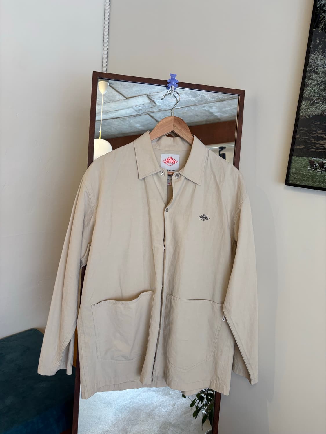 DANTON 단톤 베이지 초어자켓 상품이미지1