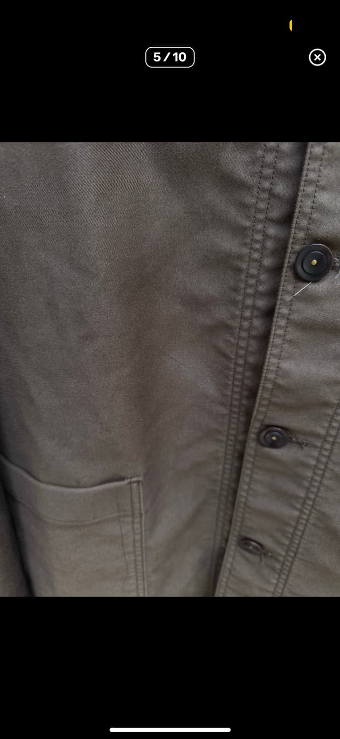 나나미카 몰스킨 프렌치 워크자켓 셋업 L 상품이미지5