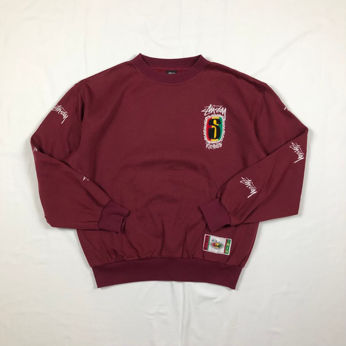 90s 스투시 irie roots 빅로고 맨투맨 상품이미지1