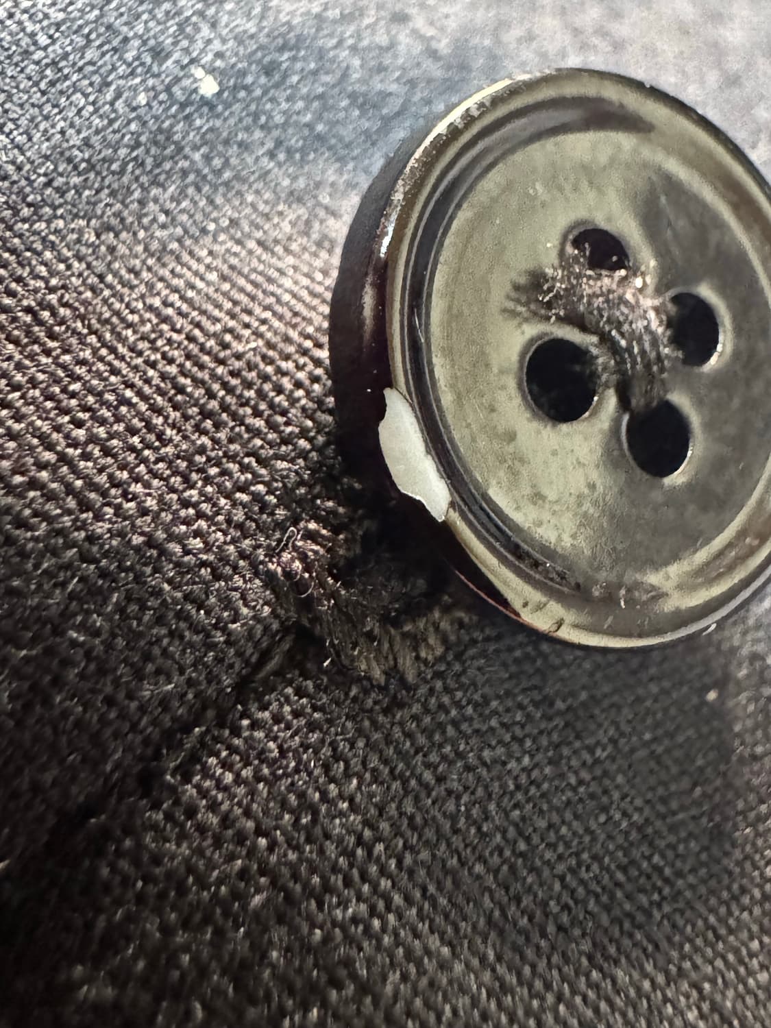 르메르 레귤러 칼라 트위스트 셔츠 블랙(캐비어) 50 상품이미지3