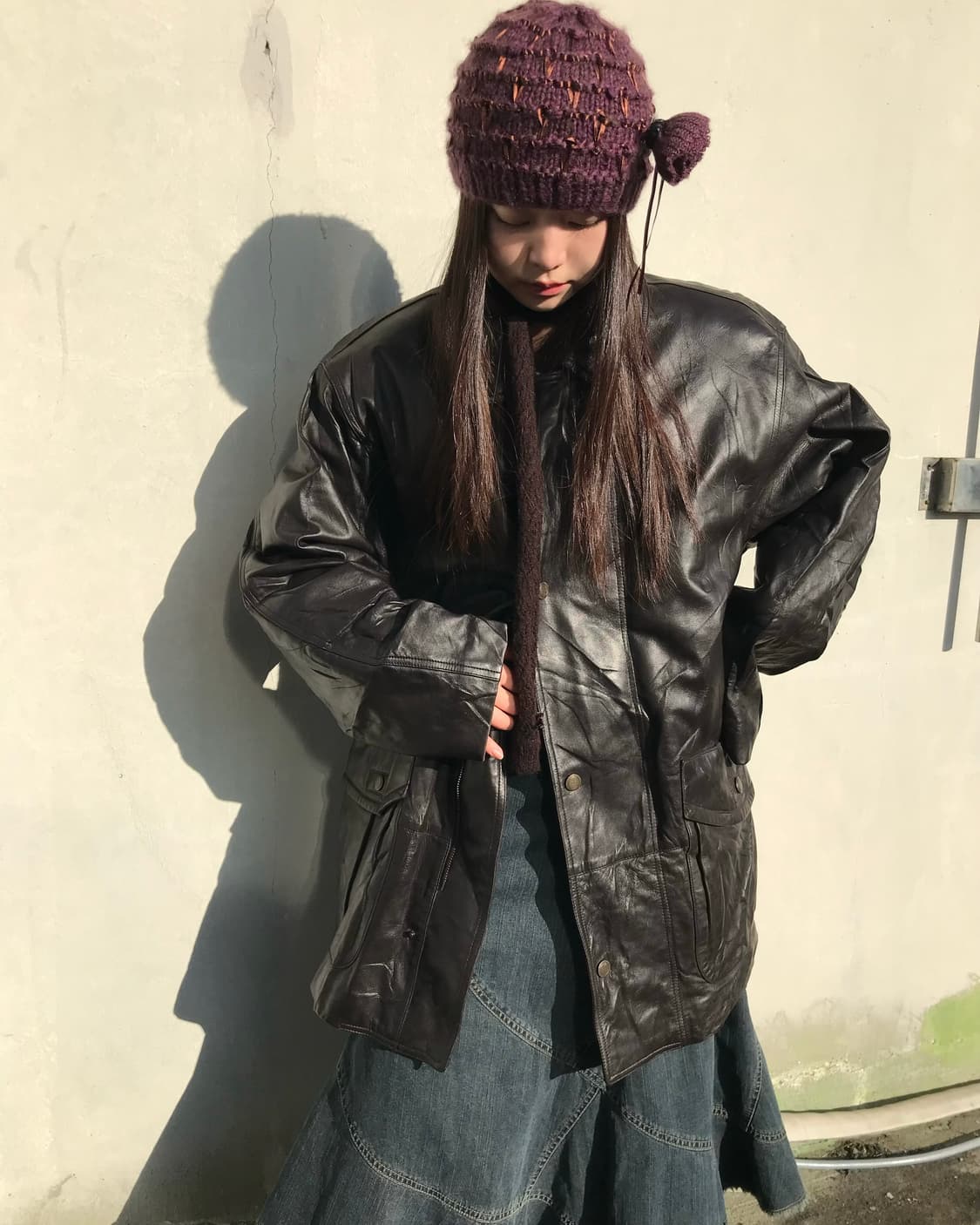 빈티지 데님 스커트  상품이미지3