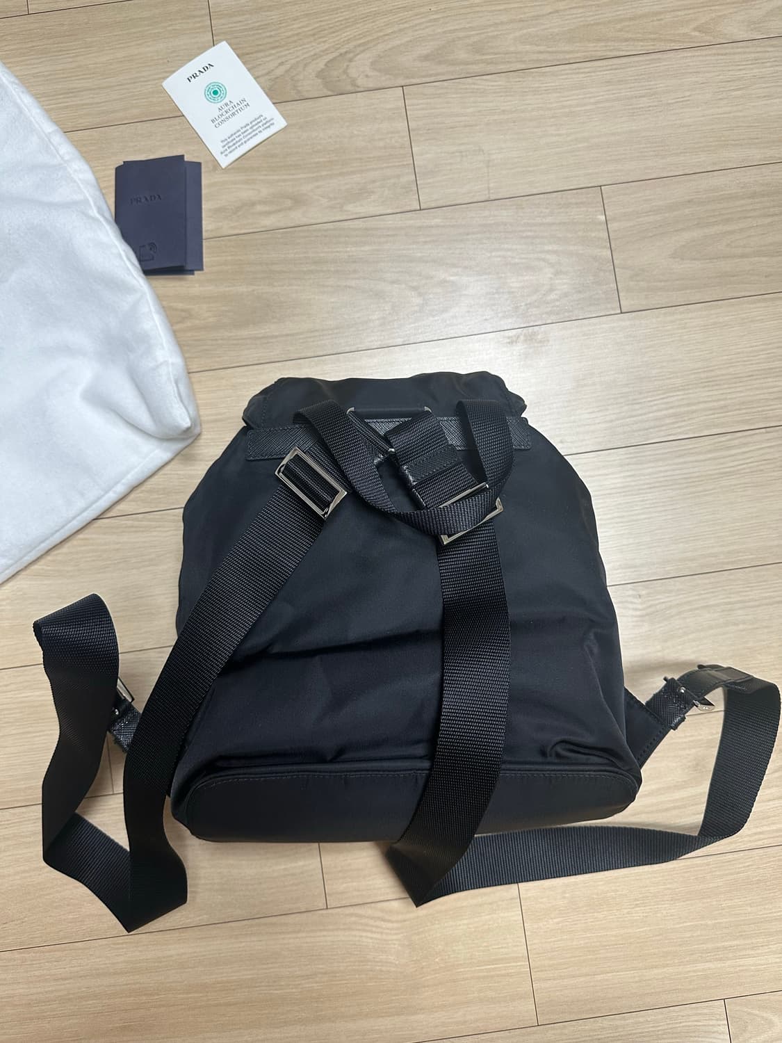 프라다 리나일론 스몰 백팩 상품이미지4