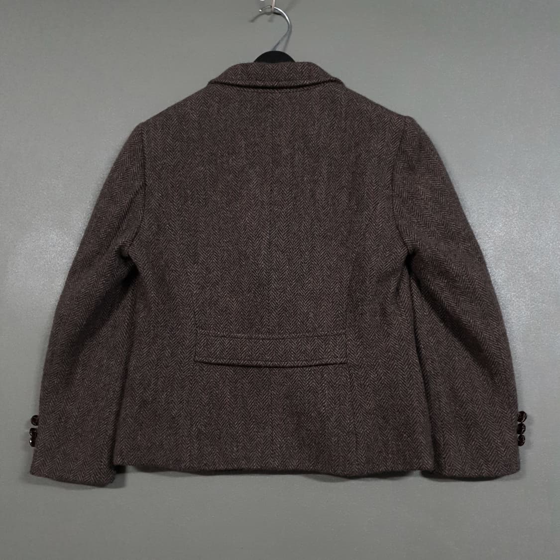 KEITH 키이스 울 모 투포켓 싱글 버튼 미니멀 자켓 (여성 44-55 상품이미지6