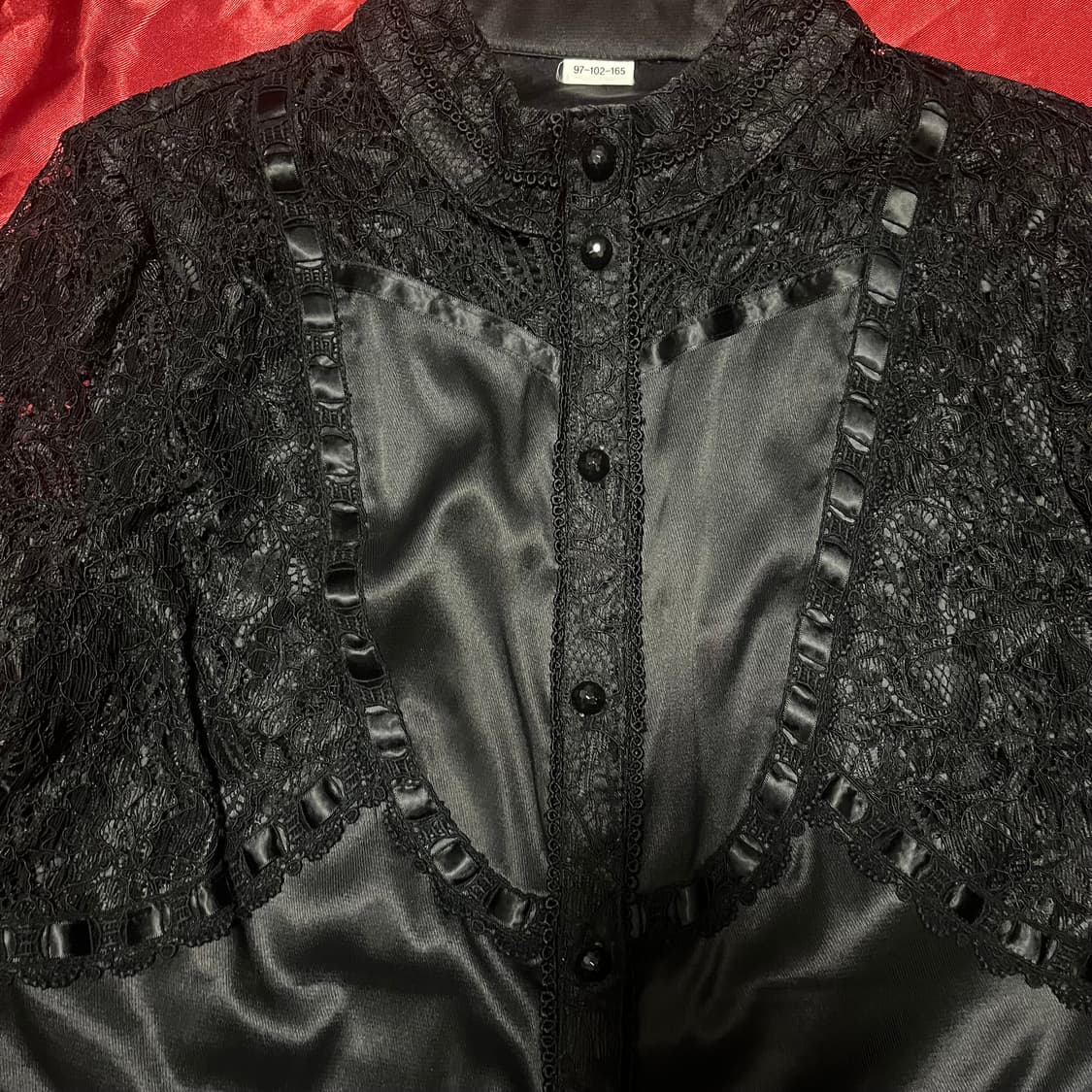 공겜여주 고딕 블라우스 상품이미지2