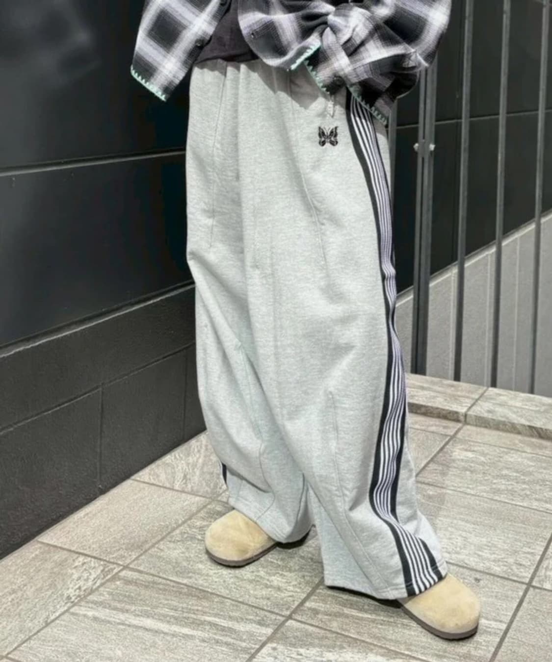 니들스 x BEAVER 코튼 트랙팬츠 s 상품이미지1