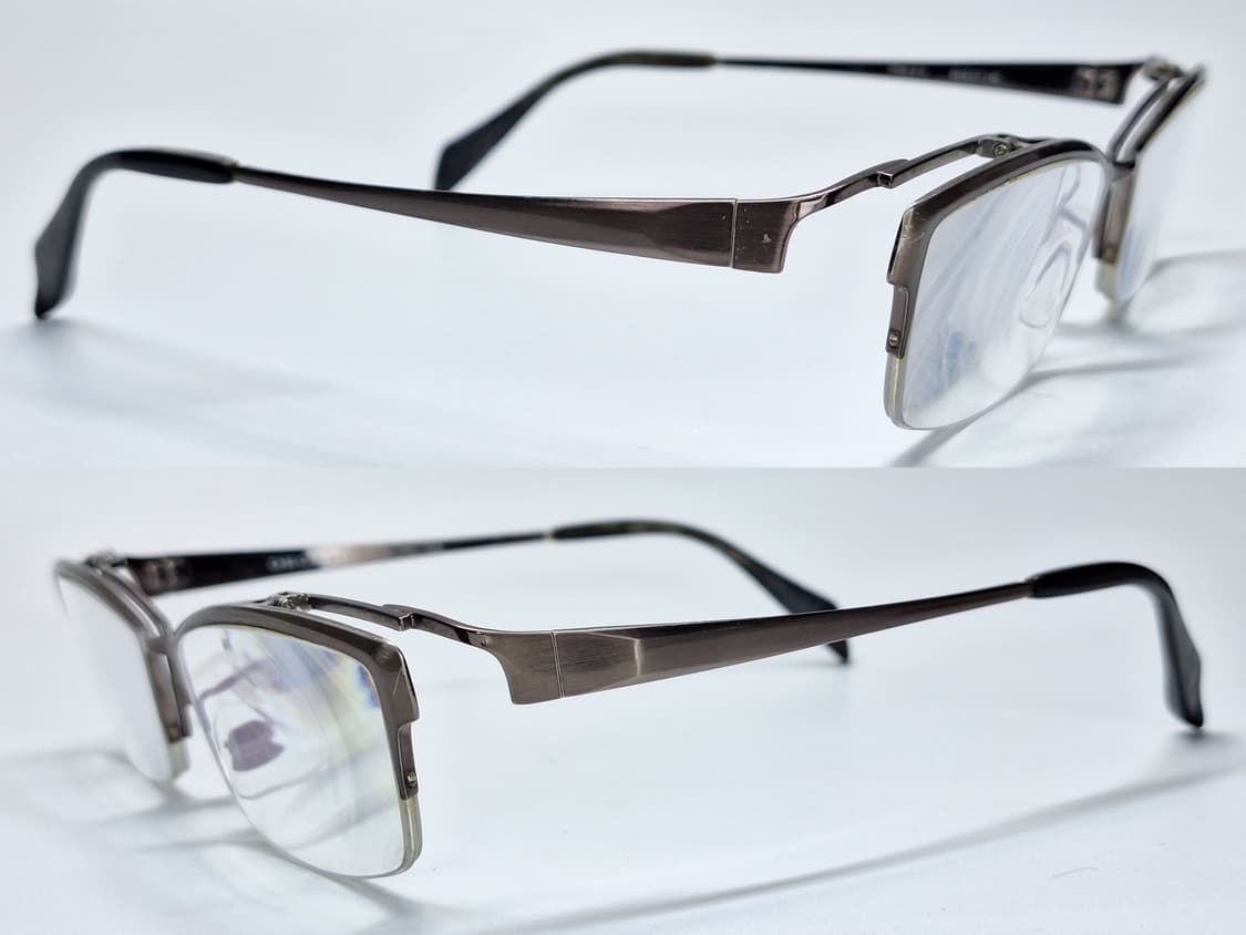 하세가와 DECENT DC-3461 반무테 플립업 안경 실버 기능성 낚시 상품이미지8