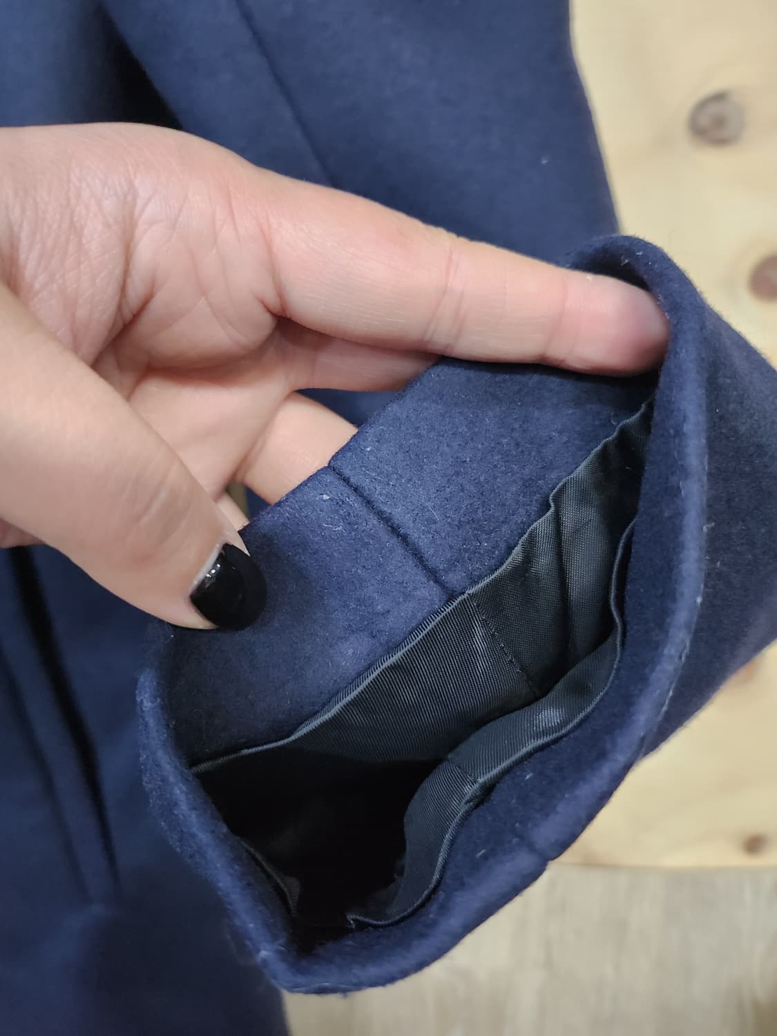 734) 한섬 theory 띠어리 캐시미어블랜드 남성 코트 상품이미지4