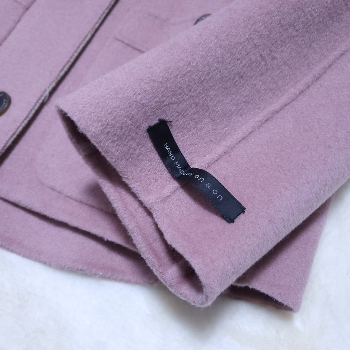 온앤온 여성 울 핸드메이드코트 55 0122 상품이미지2