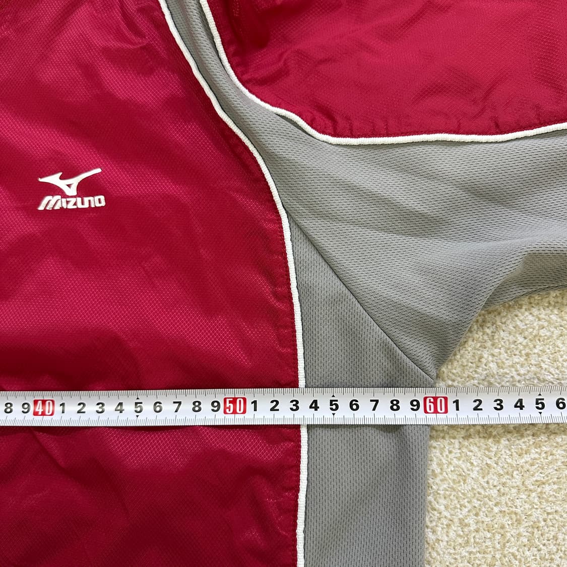 S 미즈노 반팔 야구 자켓 하프집업 0317D 상품이미지4