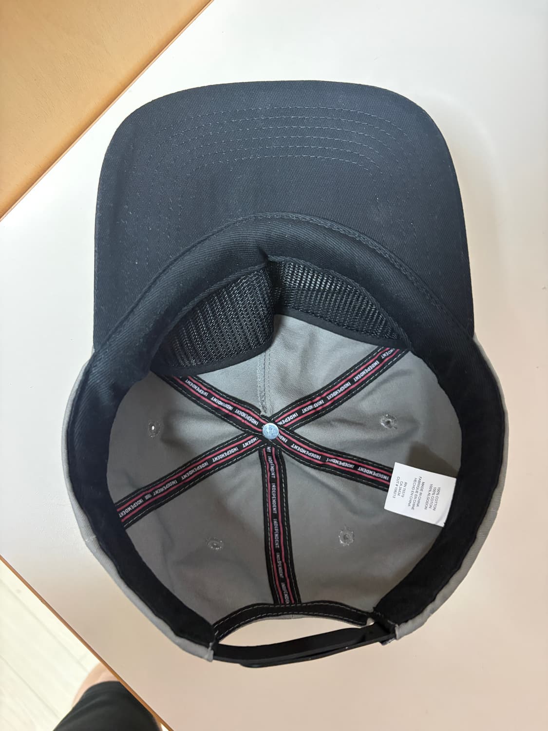 빈티지 기본로고 인디펜던트 스냅백 상품이미지4