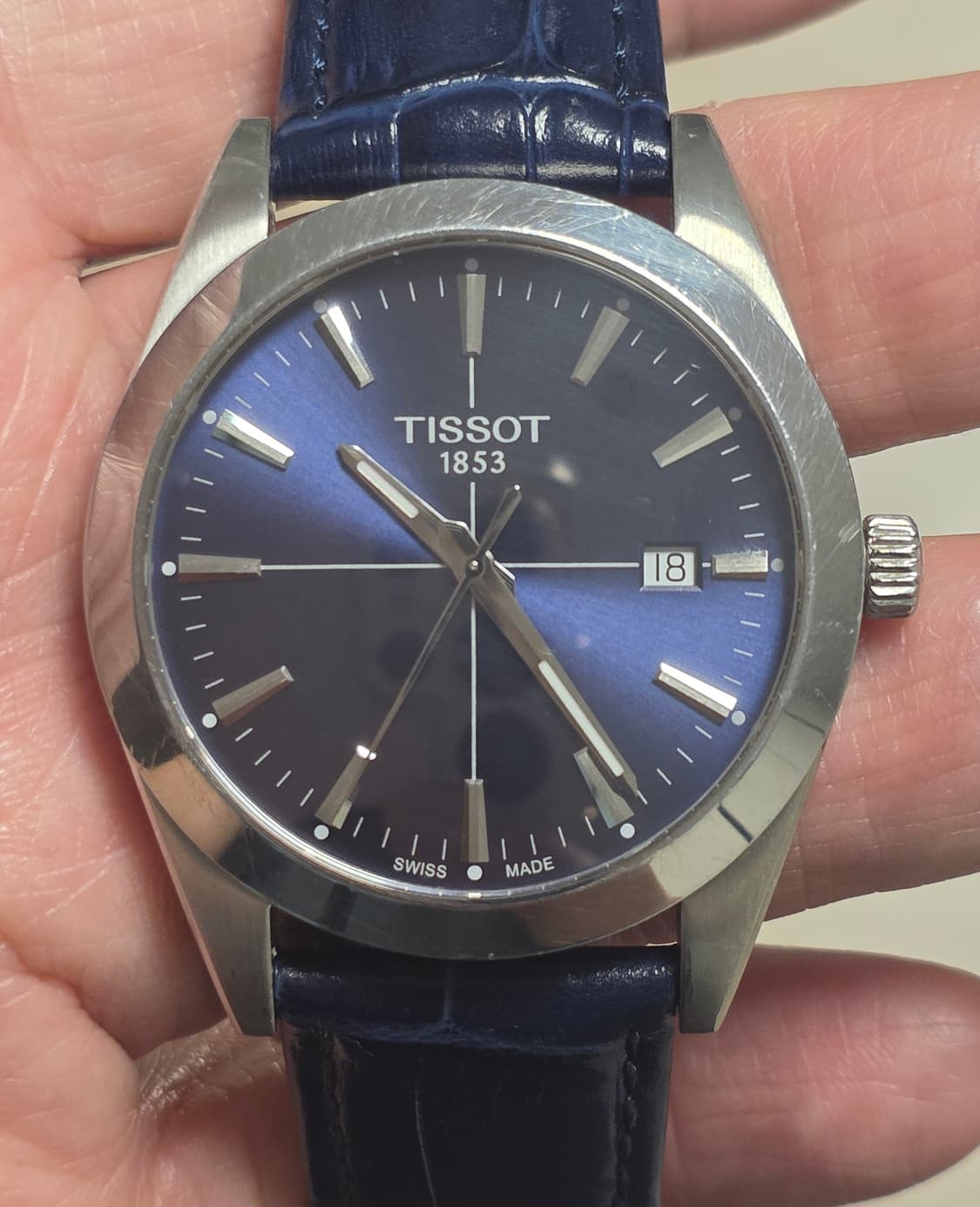 티쏘 (TISSOT) 스위스 메이드  젠틀맨 블루(풀박스+보증서) 상품이미지2
