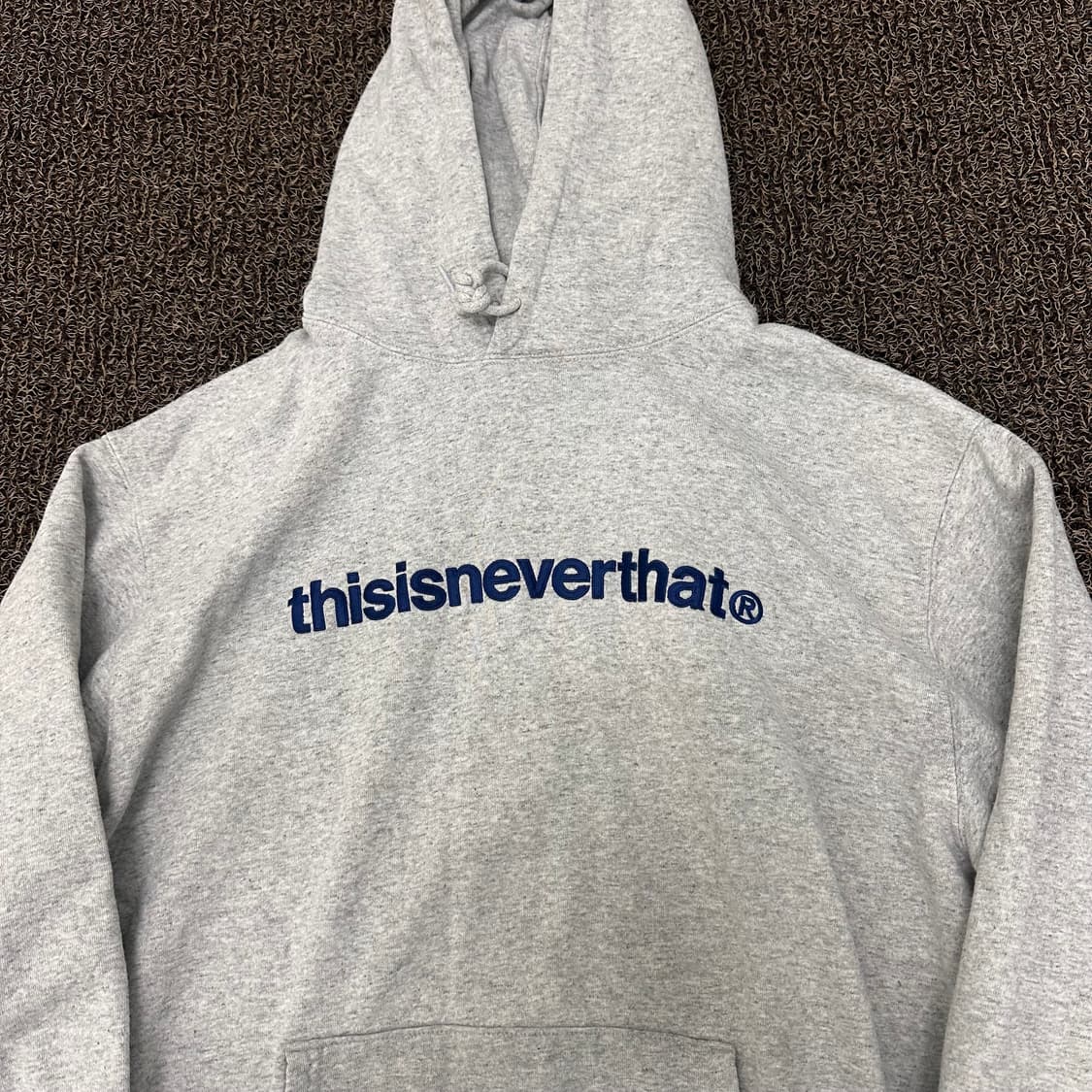 디스이즈네버댓 기모 후드티셔츠 그레이 XL 상품이미지2