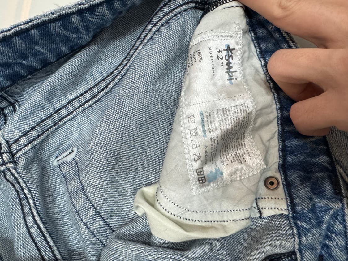 Ksubi 칫치 노웨어 어센틱 트래쉬드 진 상품이미지4