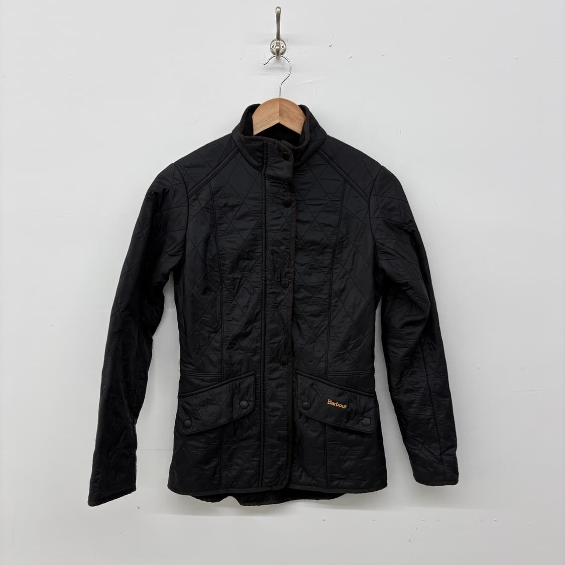 바버 블랙 퀼팅 자켓 여성 S 상품이미지1