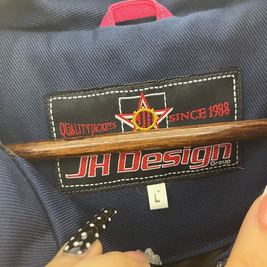 JH 디자인 m&m 펑크 키치 모터사이클 레이싱 자켓 L C10507 상품이미지5