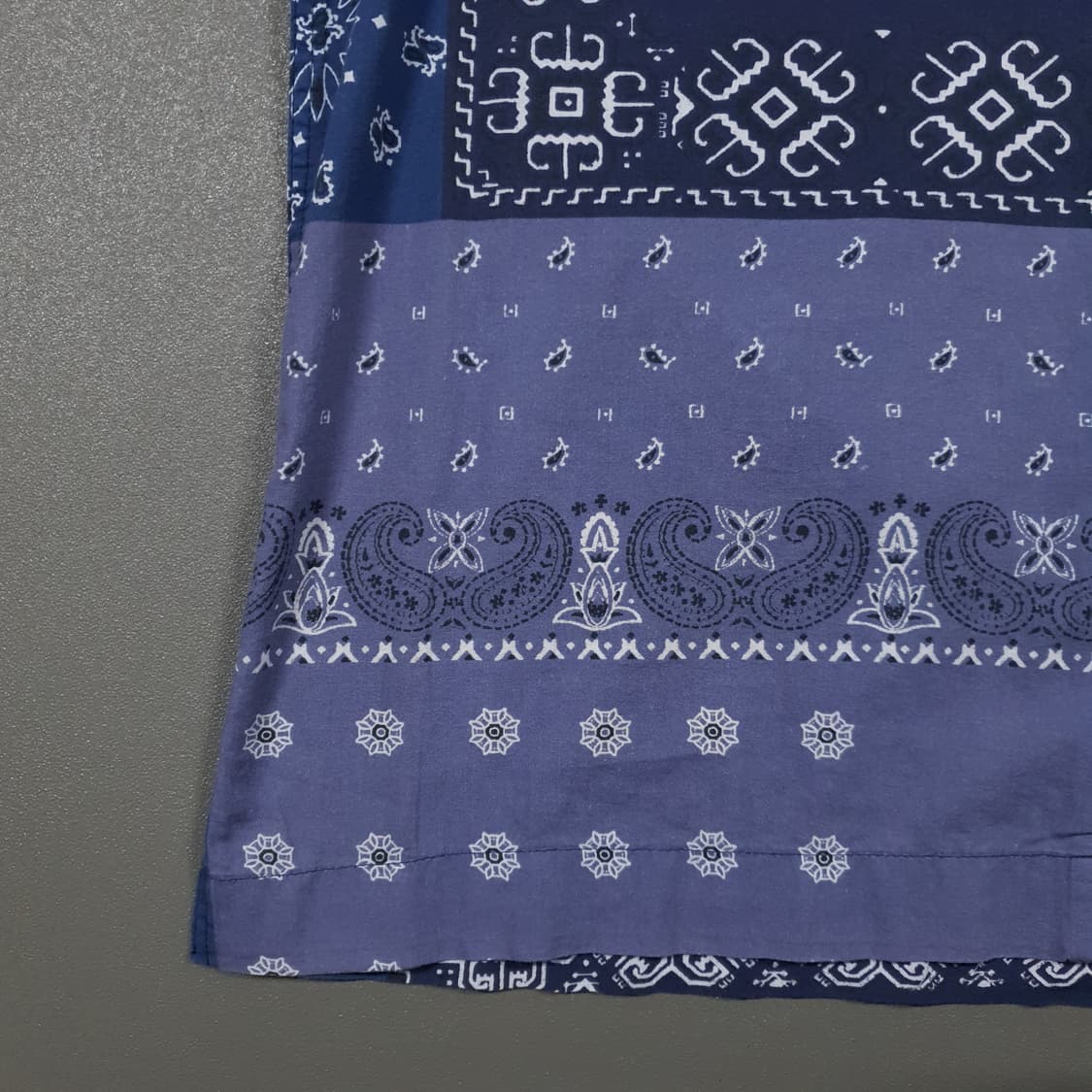 XL) 빈폴 신형 21ss 페이즐리 올오버 패턴 반다나 반팔 셔츠 남방 상품이미지5