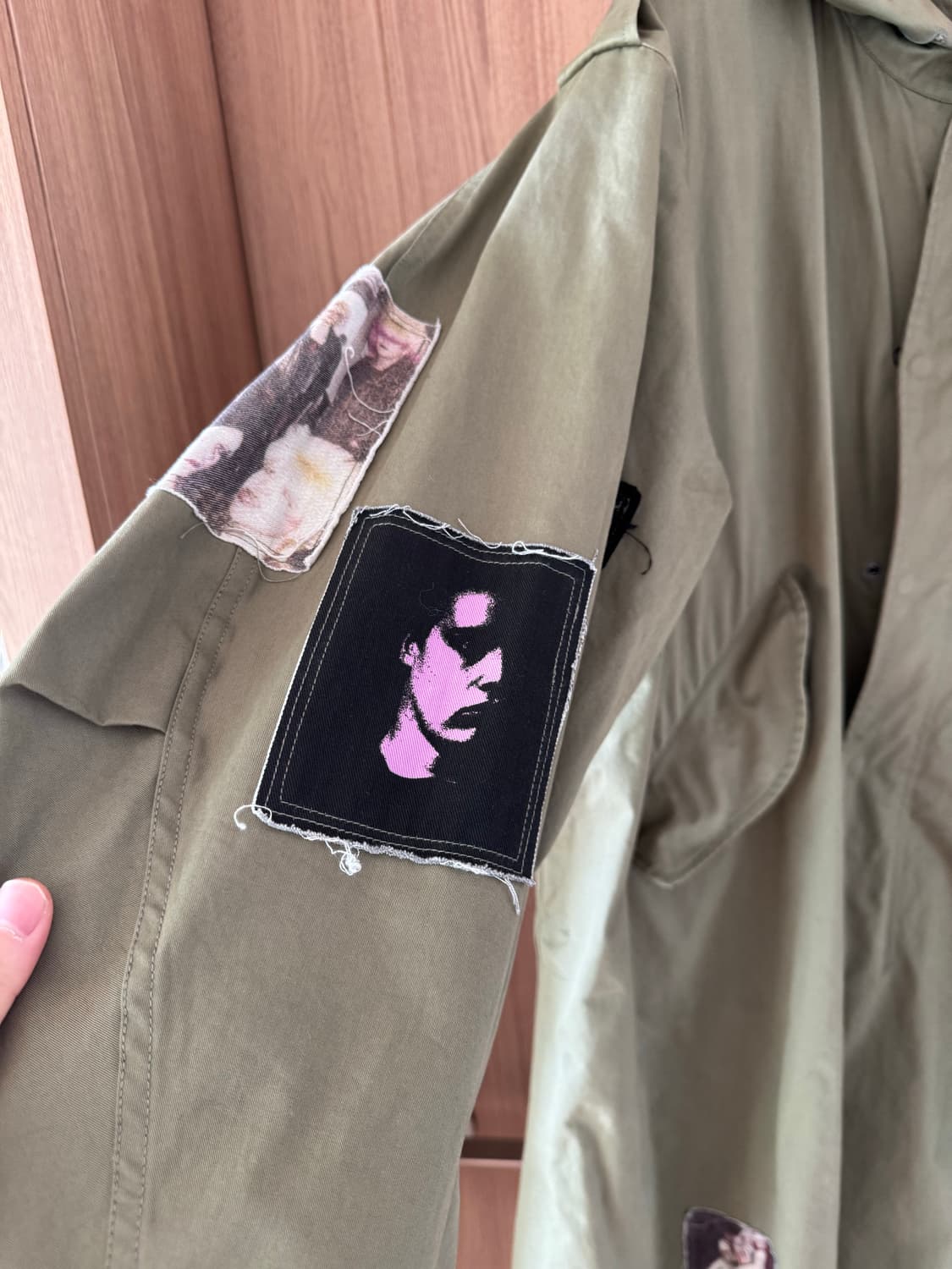 라프시몬스 프레드페리 m65야상 상품이미지2