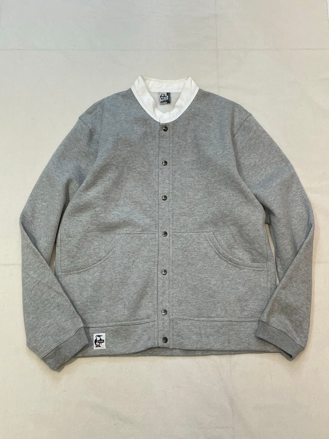 CHUMS 풀스냅 허리케인탑 스웨트셔츠 상품이미지1