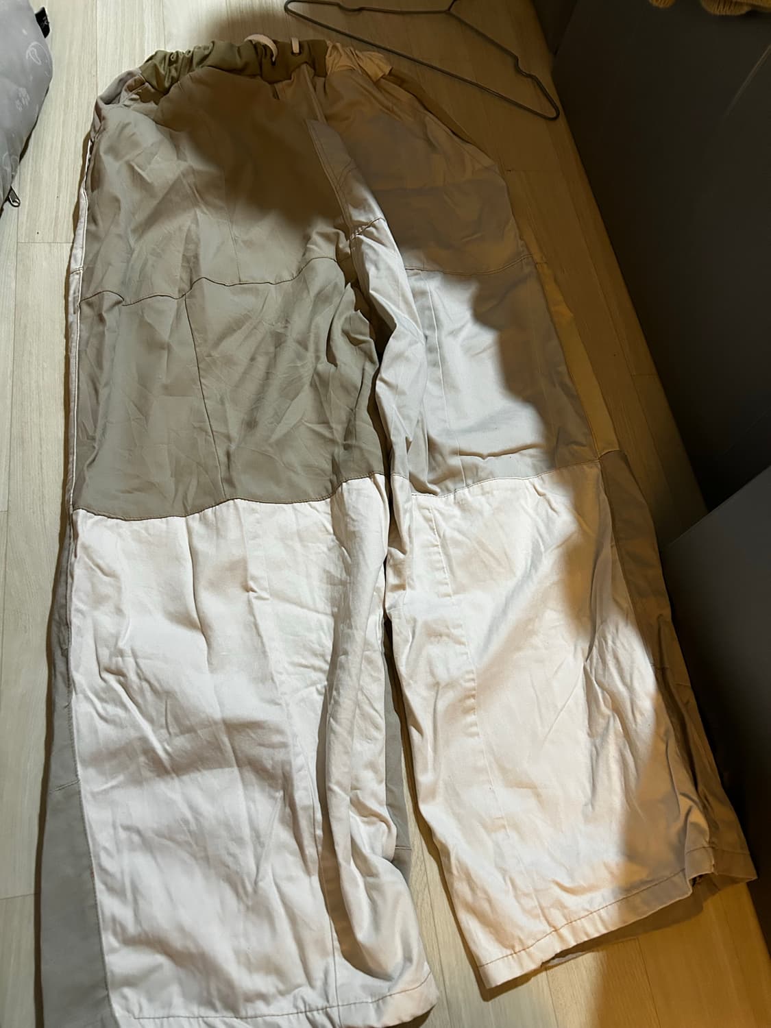 배색 바지두개 상품이미지1