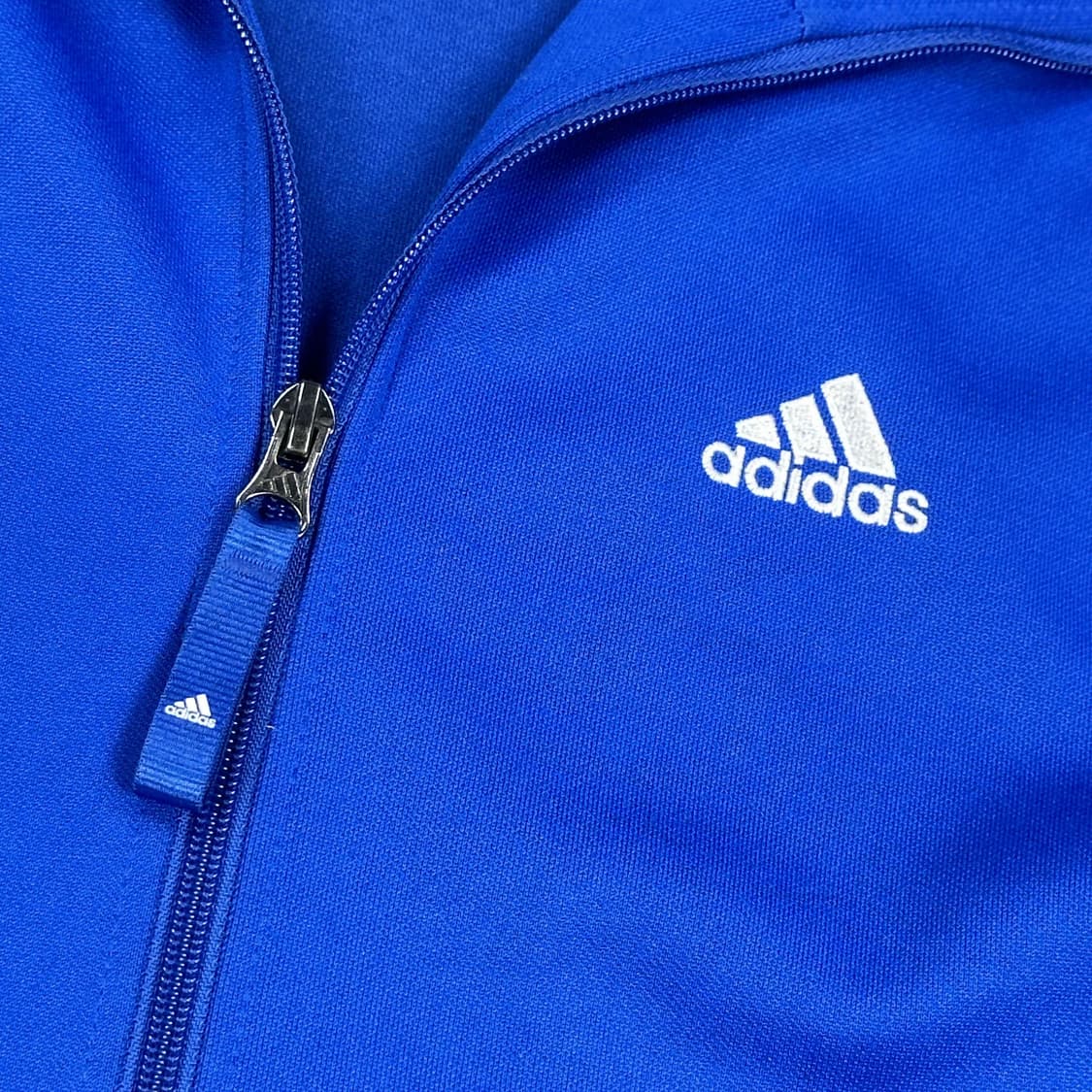 아디다스 오리지널 삼선 블루 트랙탑 져지 (S) 상품이미지3