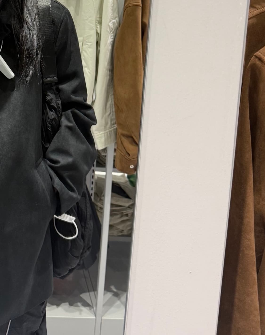 자라 zara 보부상 가방 호보백 빅백 숄거백 플리츠백 여자 블랙 상품이미지1