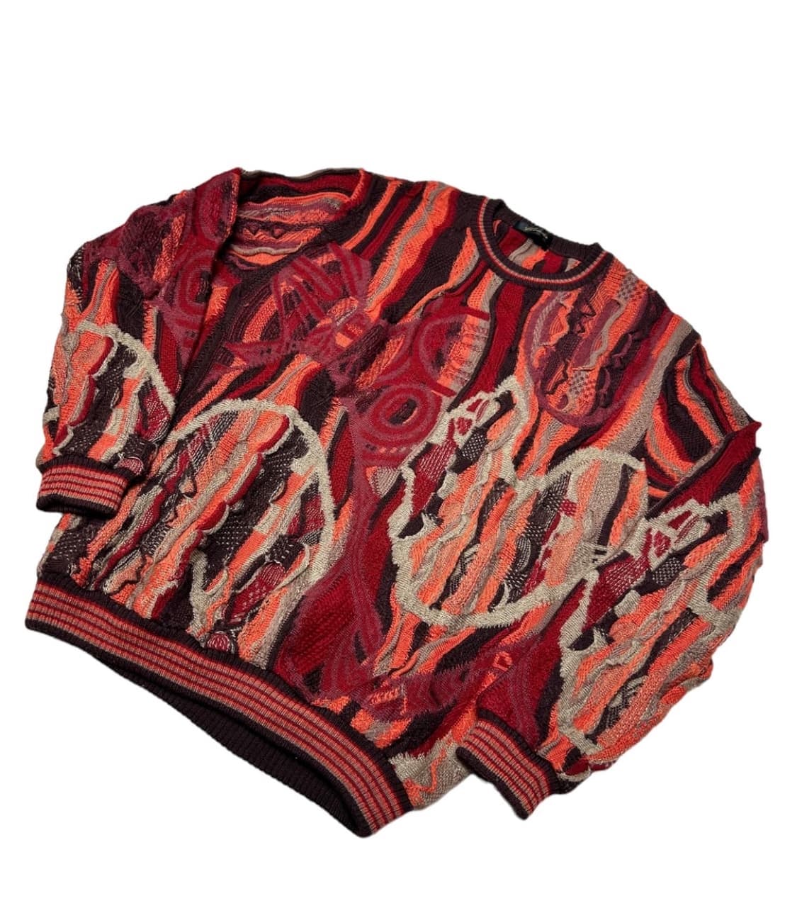 빈티지 케이블 울 니트 상품이미지1