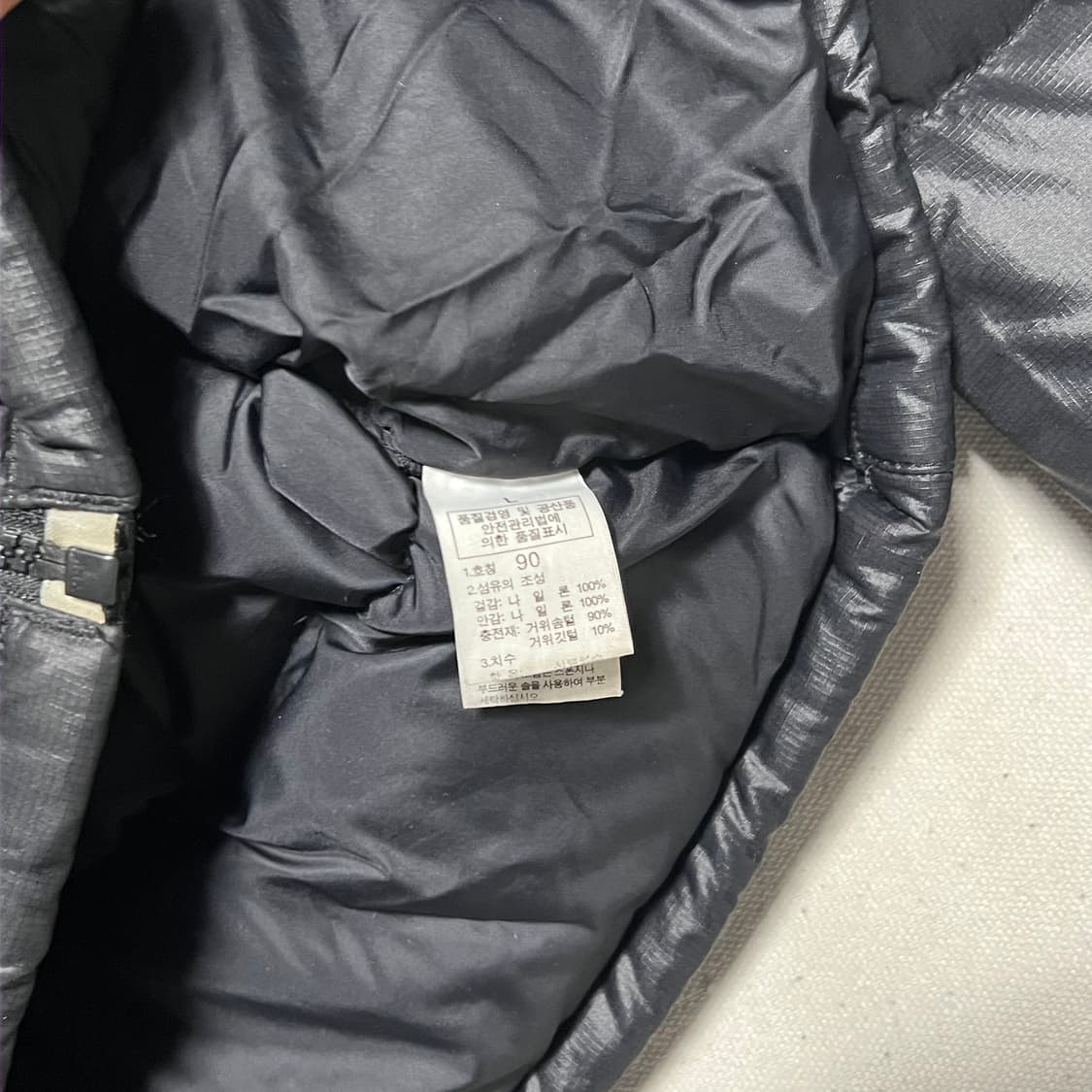 90 노스페이스 눕시 700 구스다운 패딩 상품이미지5