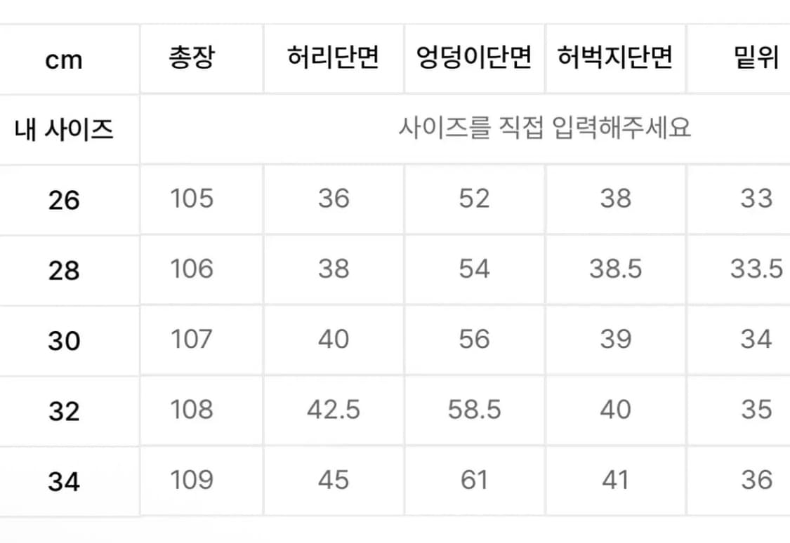 데케트 블랙 와이드 청바지 블랙진 32 DCPT043 상품이미지5