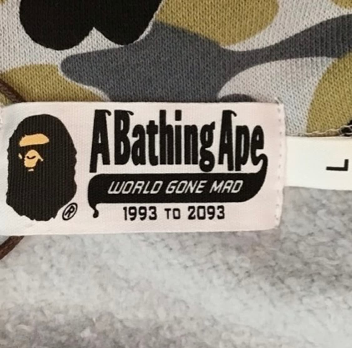 베이프 샤크 풀 집 후드 그레이 - 긴자 스토어 한정 상품이미지2