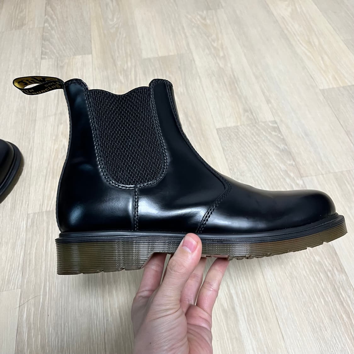 (260) 닥터마틴 Dr.martens 2976 첼시부츠 스무스레더 블랙 상품이미지7