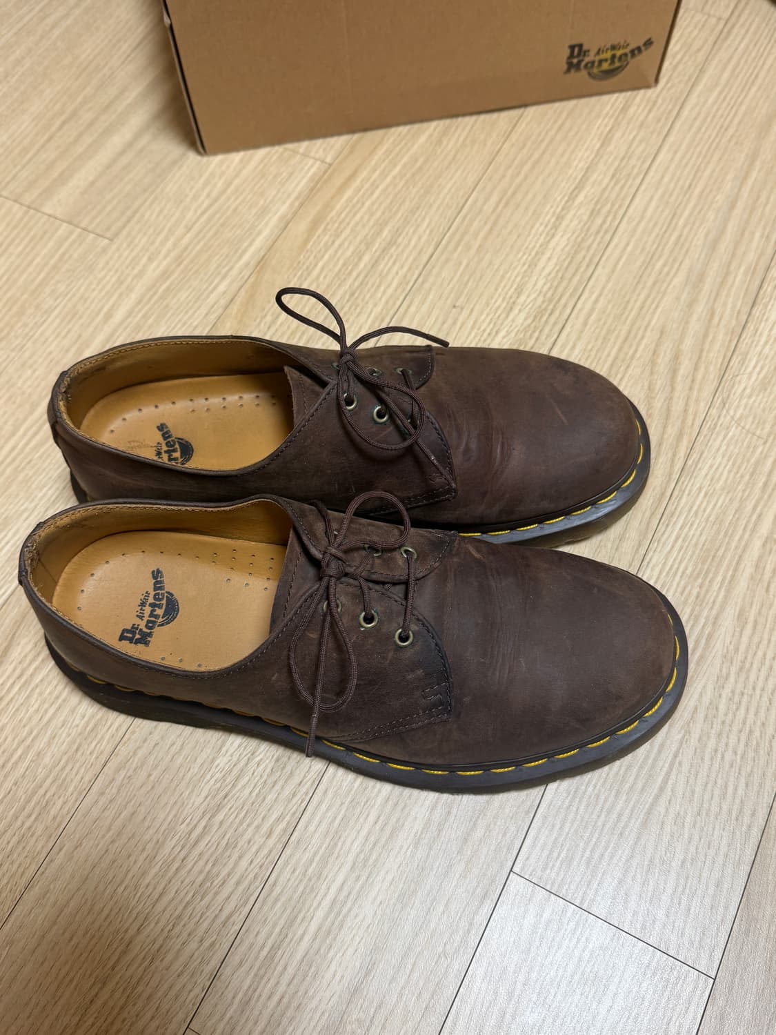 uk6,250) 129,000 닥터마틴 1461 크레이지 홀스 브라운 상품이미지4