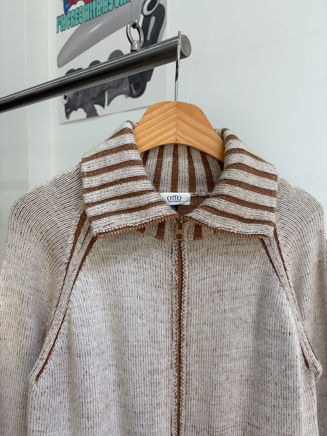 OTTO 니트집업 상품이미지2