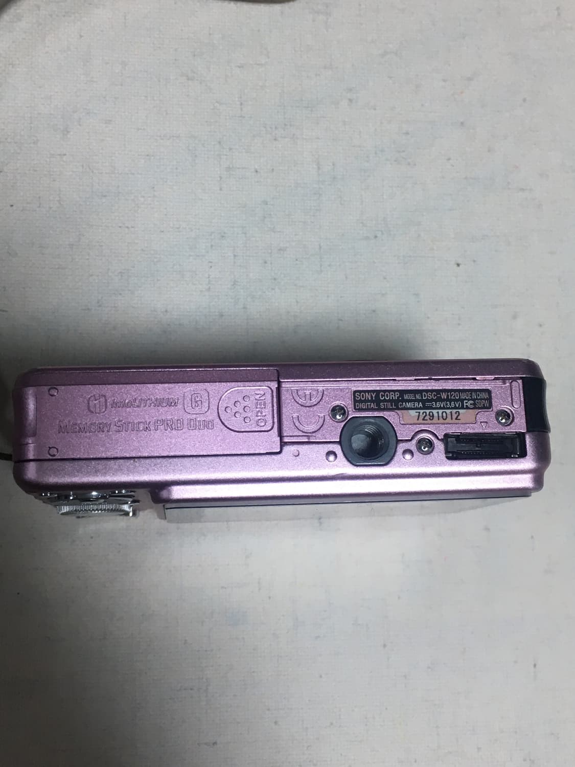 소니 DSC-W120 빈티지디카 작례있음 상품이미지5